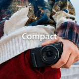 Sony ZV-1 II - Cámara híbrida compacta para fotografías HR y vídeo 4K