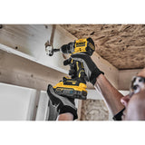 Taladro atornillador 18 V 90 Nm (2 x 5,0 Ah Powerstack) en estuche TSTAK - DEWALT DCD800H2T-QW