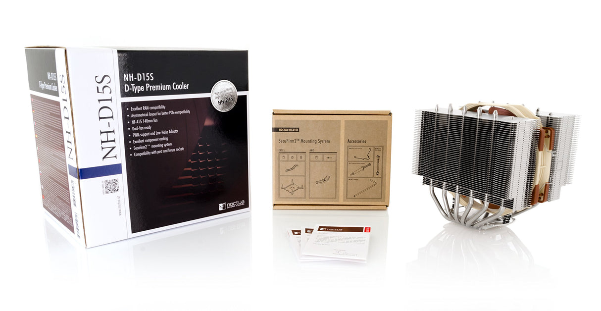 Noctua NH-D15S, Disipador de CPU de Doble Torre y Máxima Calidad (Marrón)