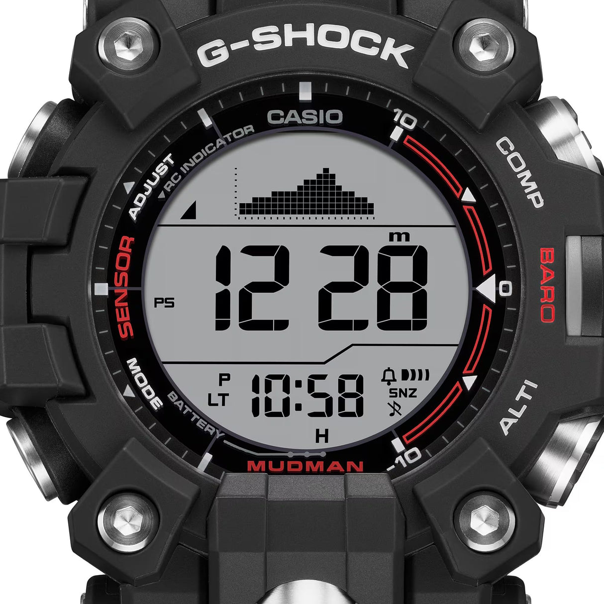 Casio Reloj Deportivo GW-9500-1ER, Negro, Deportes