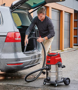 Einhell Aspirador en seco y húmedo con batería TE-VC 36/25 Li S-Solo Power X-Change (iones de litio, 2x 18V, modo ECO/BOOST, potencia de aspiración 150 mbar, 25 L, sin batería ni cargador)