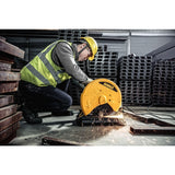 DEWALT D28730-QS - Sierra de corte de metal 2200W, Disco de corte 355 mm, 3800 RPM