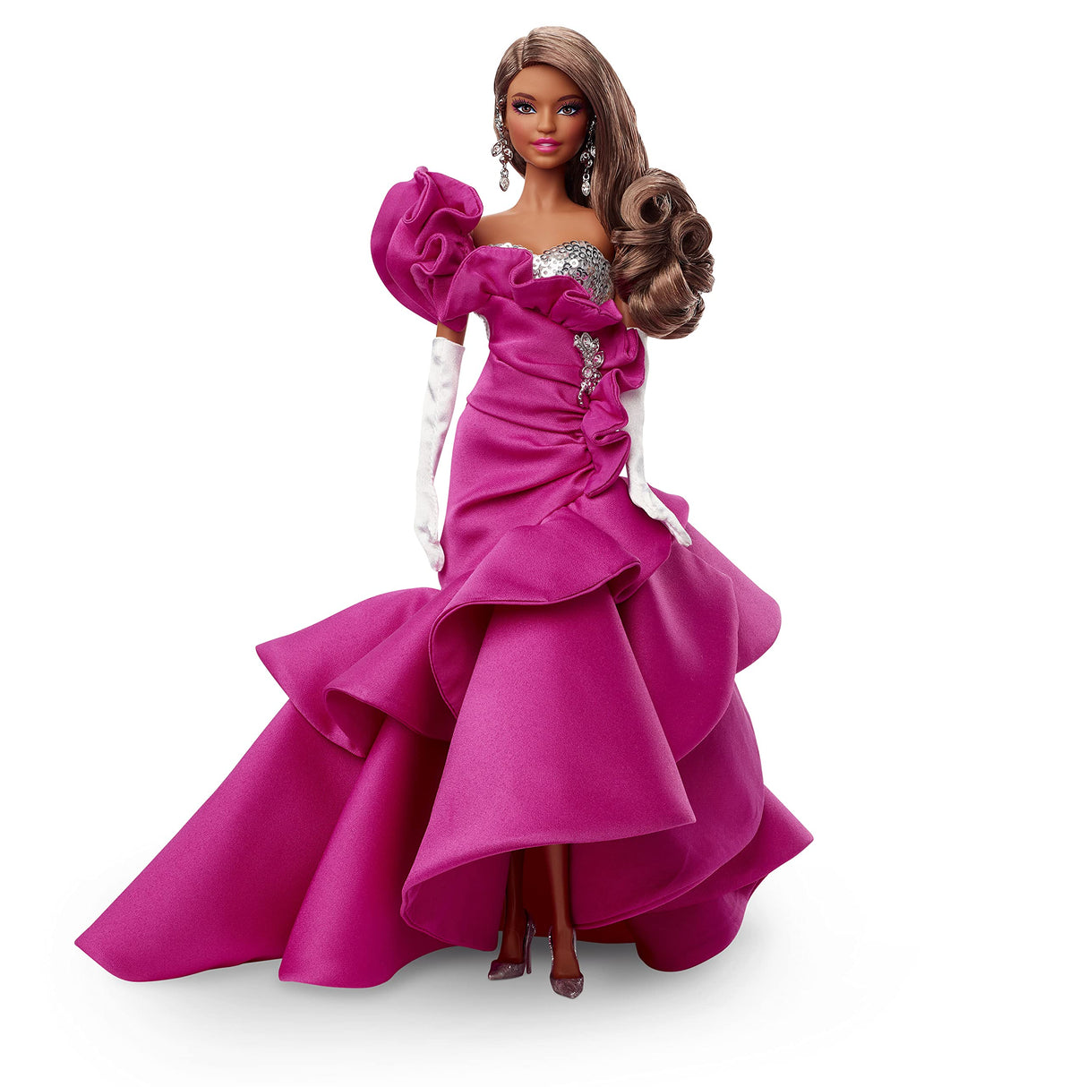 Barbie Signature Colección Rosa, muñeca Rubia de colección de Juguete (Mattel GXL13)