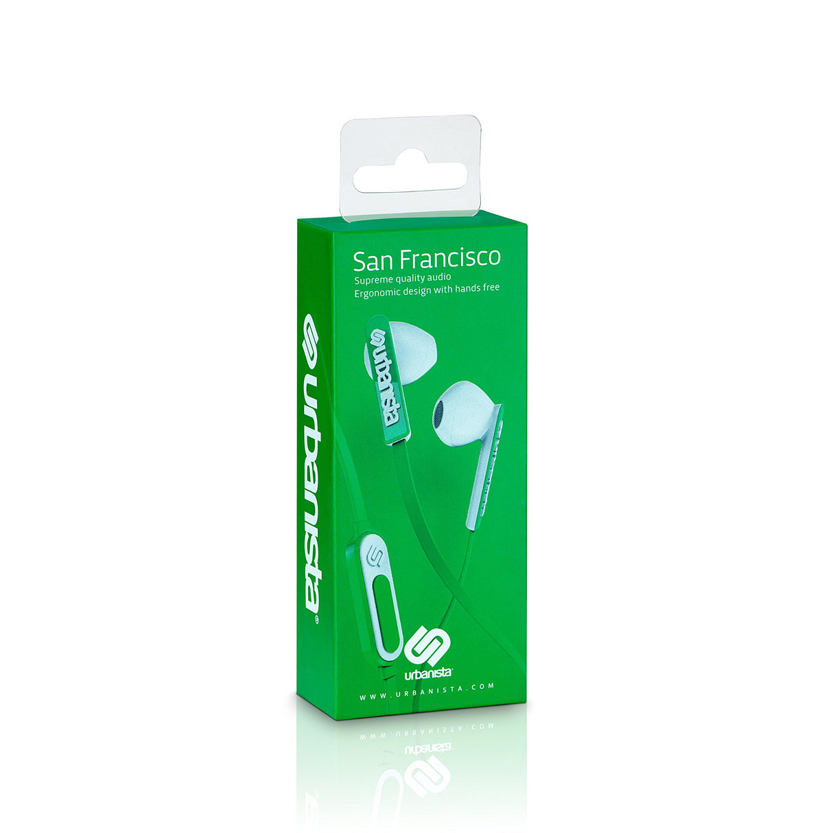 Ecouteurs Intra-Auriculaires Urbanista - San Fransisco Crispy Apple [Importación Francesa]