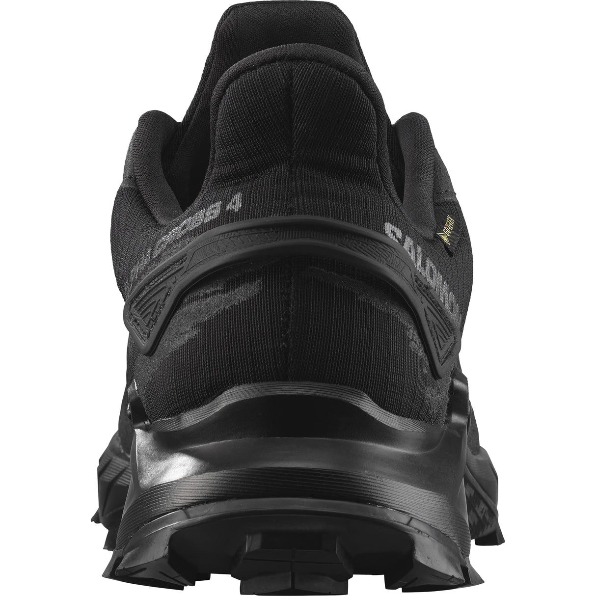 Salomon Alphacross 4 Gore-Tex Zapatillas Impermeables de Trail Running para Mujer, Agarre potente, Protección frente al agua y el clima, Comodidad duradera, Black, 38 2/3