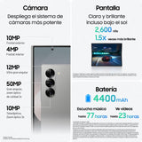 Samsung Galaxy Z Fold6 256 GB Azul Oscuro + Galaxy Watch7 44mm BT Verde + Galaxy Buds3 Gris