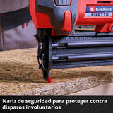 Einhell Profesional Clavadora con baterías FIXETTO 18/50 N Power X-Change (18V, 60 tiro/min, máx. 50 mm de longitud de clavo, tiro individual/en serie, incl. 500 clavos, sin batería)