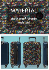 HAUPTSTADTKOFFER Mitte - Equipaje de Mano 55x40x23, TSA, 4 Ruedas, Maleta de Viaje, Rígida, con Ruedas, de Mano, de Cabina, Espacio Negro