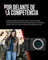 Canon EOS R6 V Cámara Mirrorless Compacta Full Frame | Vídeo 7K Raw, Estabilización Imagen y Open Gate Recording | Creación Contenido, Vlogging, Viajes | Compatible Objetivos RF