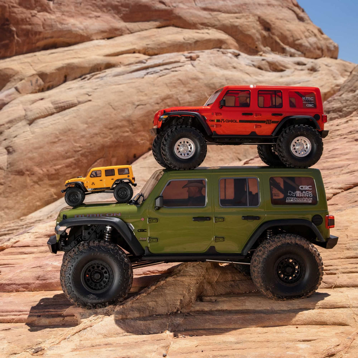 Axial 1/6 SCX6 Jeep JLU Wrangler 4WD Rock Crawler RTR: Verde, AXI05000T1