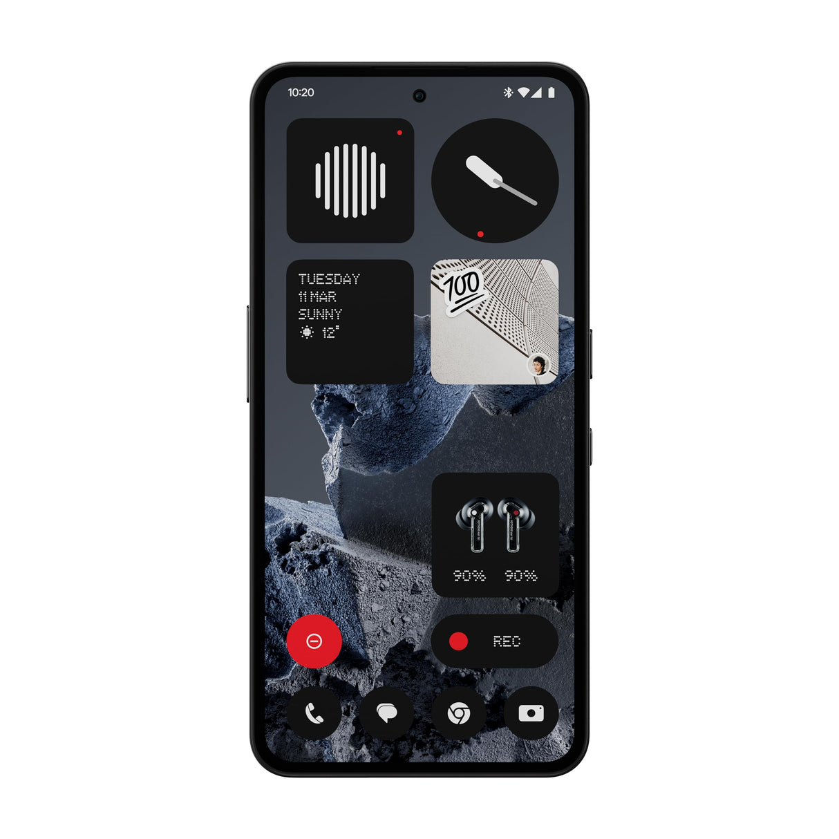 CMF Phone 2 Pro 128GB – Smartphone 5G Libre con cámara de 50 MP y Zoom 20x, Pantalla AMOLED FHD+ de 6,77" 120 Hz, Gran Batería de 5000 mAh de Larga duración y Nothing OS 3.2 – Negro