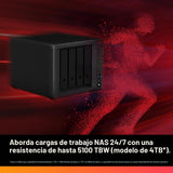 WD Red SN700 4 TB NVMe SSD para dispositivos NAS, con una sólida capacidad de respuesta del sistema y un excepcional rendimiento de E/S