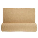 VEVOR Rollo de Tela de Arpillera de 914 mm x 45,7 m, 50 x 50 Rollos de Tela de Arpillera Natural de Alta Densidad de Ancho, Rollo de Tela de Yute para Envolver Árboles, Decoración, Manualidades