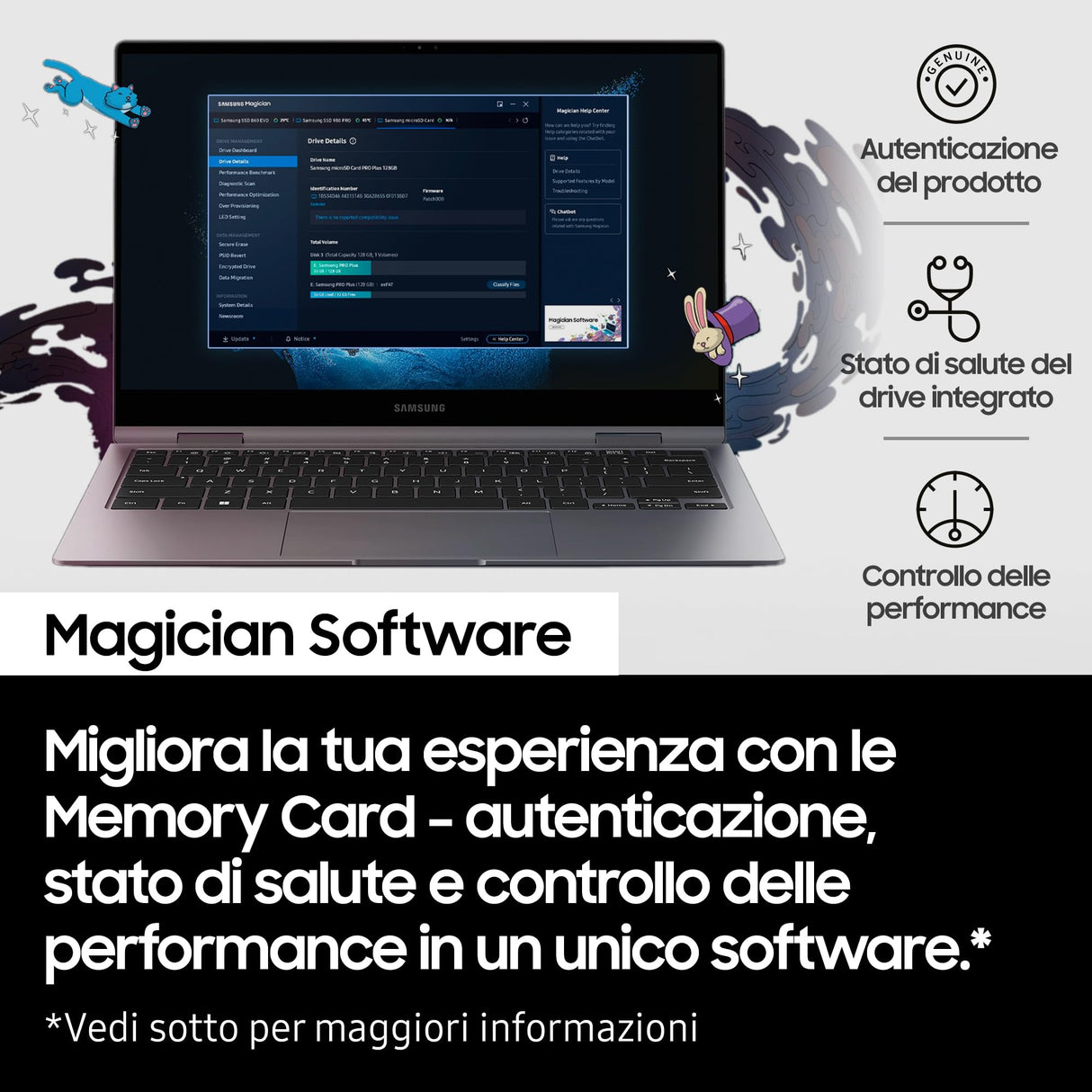Samsung Memorie MB-MD1T0SA Pro Plus - Tarjeta MicroSD para móvil y Consola Gaming de 1 TB, UHS-I U3, hasta 180 MB/s