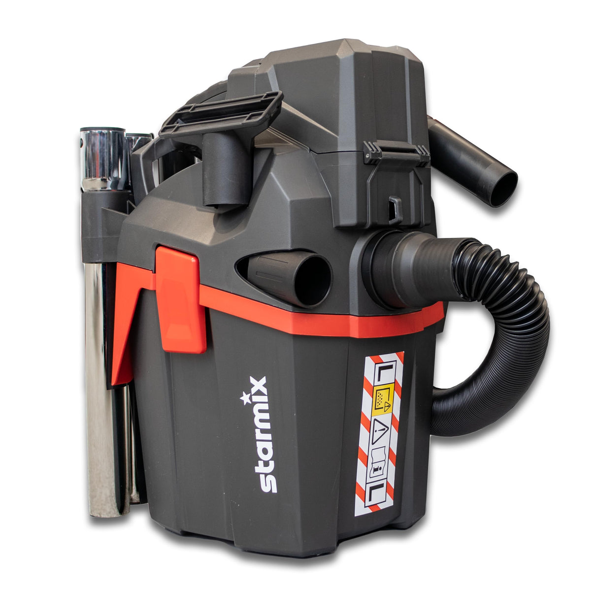 Starmix 123455 Smart L 123455-Aspirador de batería (18 V, para Uso rápido, Compacto y portátil), Negro