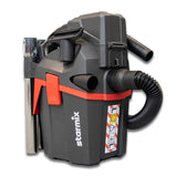 Starmix 123455 Smart L 123455-Aspirador de batería (18 V, para Uso rápido, Compacto y portátil), Negro