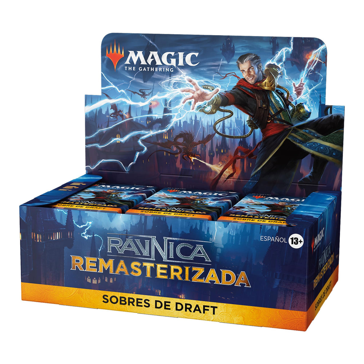 Magic: The Gathering - Caja de sobres de Draft de Rávnica remasterizada, 36 sobres (540 cartas de Magic) (Versión en Español)