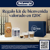 De'Longhi Dinamica Plus ECAM382.70.B, Máquina Automática de Café en Grano, Máquina Cappuccino con LatteCrema Hot, Cafetera Espresso, Taza con 18 Recetas, Pantalla TFT 3,5'', 1450W, Negro