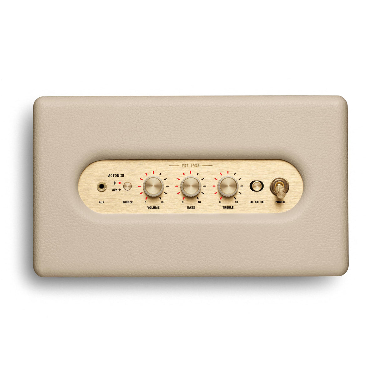 Marshall Acton III Altavoz Bluetooth inalámbrico - Crema