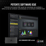 Corsair iCUE H170i ELITE CAPELLIX Refrigeración Líquida de CPU 33 LED RGB CAPELLIX Ultrabrillantes, Radiador 420mm, Tres Ventiladores PWM de Magnética de 140 mm, iCUE COMMANDER CORE Incluido Negro