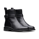Clarks Renewal Style, Botas de Moda Mujer, Black Leather, 41 EU