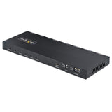 StarTech.com Splitter Divisor HDMI de 4 Puertos, Vídeo HDMI 2.0 de 4K a 60Hz, Multiplicador HDMI 4K con Escalador Incorporado, HDMI de 1 Entrada y 4 Salidas, Audio 3,5 mm (HDMI-SPLITTER-44K60S)