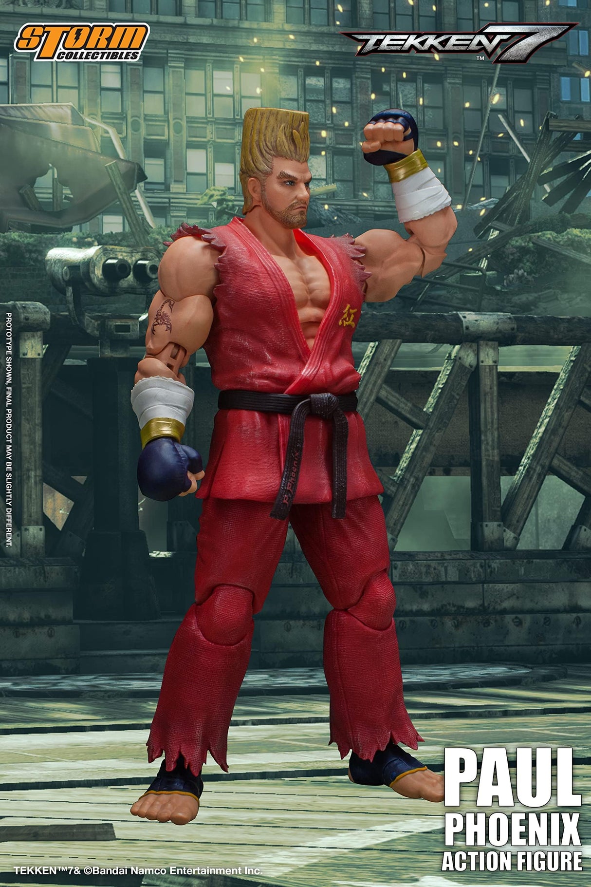 Storm Collectibles - Tekken 7 - Paul Phoenix, Figura de acción 1/12