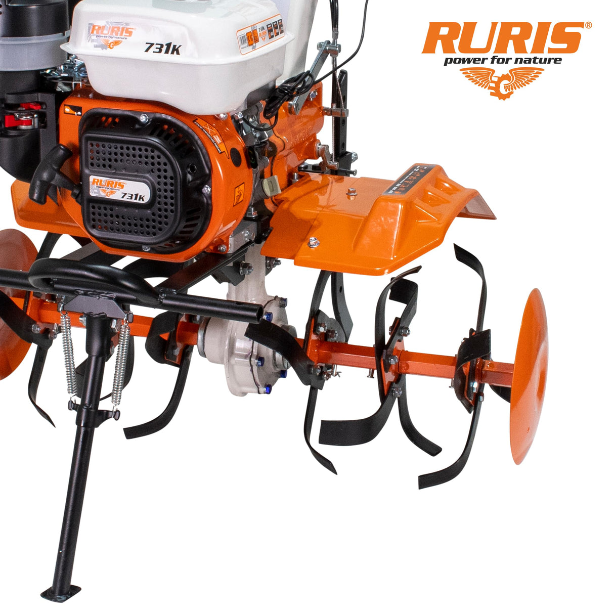 RURIS – Motobloque Profesional 731FR – Motor General Engine de 8,5 CV – Ancho de Trabajo de 560 – 830 mm – Superficie tratada de hasta 1000 m²/h