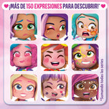 KOOKYLOOS Serie Glitter Glam – Colección completa de 12 KookyLoos. Muñeca sorpresa coleccionable con accesorios de moda, ropa, zapatos y juguetes con 3 expresiones divertidas. 12 muñecas incluídas