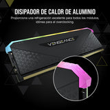 Corsair Vengeance RGB RS 64GB (2x32GB) DDR4 3600MHz C18 Memoria de Sobremesa (Iluminación Dinámica RGB, Tiempos de Respuesta Reducidos, Compatible con Intel & AMD 400/500 Series) Negro
