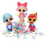 L.O.L. Surprise! Big Surprise Party - 4 Muñecas Coleccionables, 40+ Sorpresas, 5 Experiencias Unboxing, Moda, Arena, Gel Crush, Shell Smash, Fluff, Party Confetti, Regalo para Niñas a Partir de 4 Años