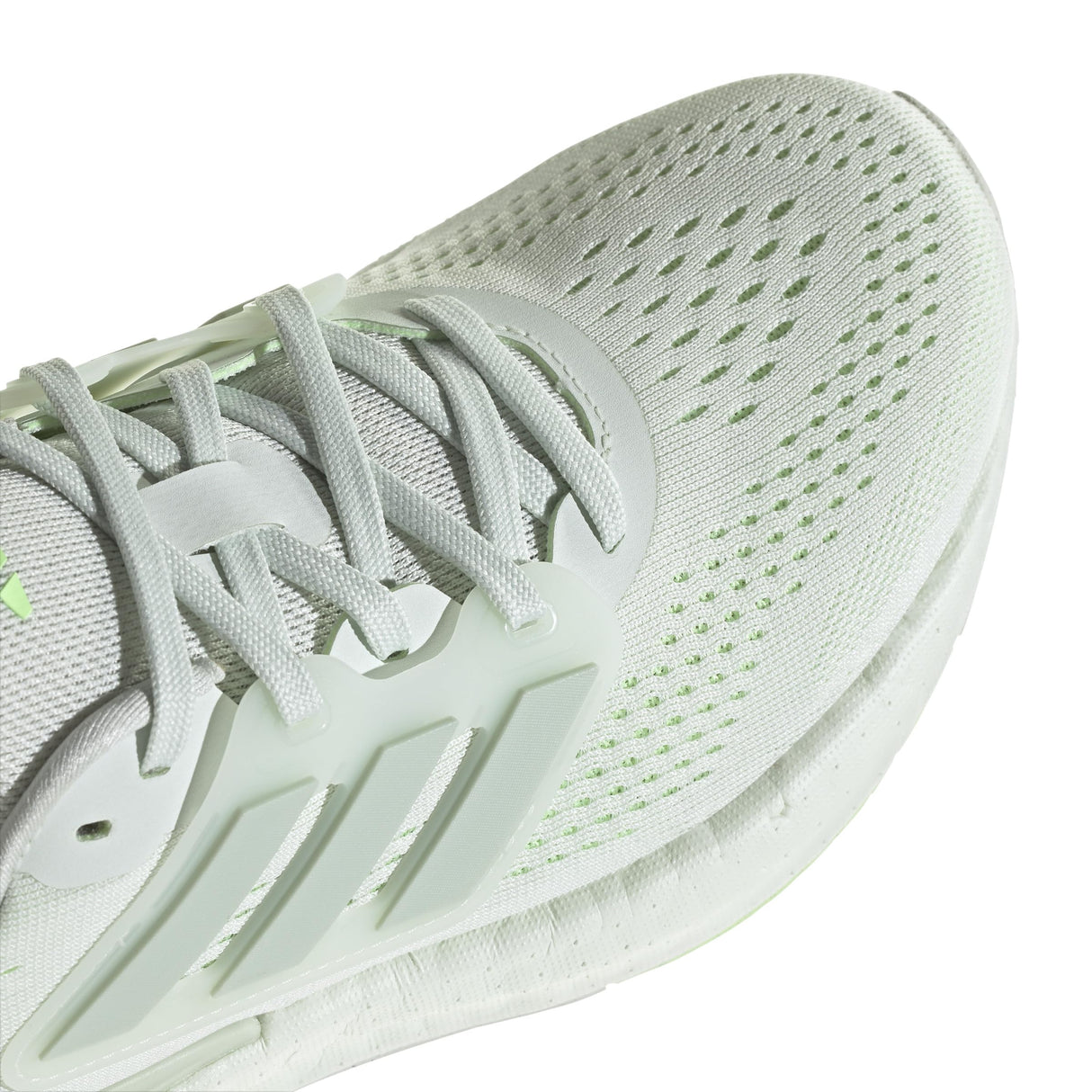 adidas Pureboost 23 Shoes, Zapatillas para Correr Mujer, Crystal Jade/Linen Green Met/Green Spark, 38 EU