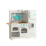 KidKraft Cocina de Juguete Countryside de Madera para niños con imanes Nevera, dispensador de Cubitos de Hielo y Accesorios Incluido, Juguetes niños 3+ años (53424) Exclusivo en Amazon