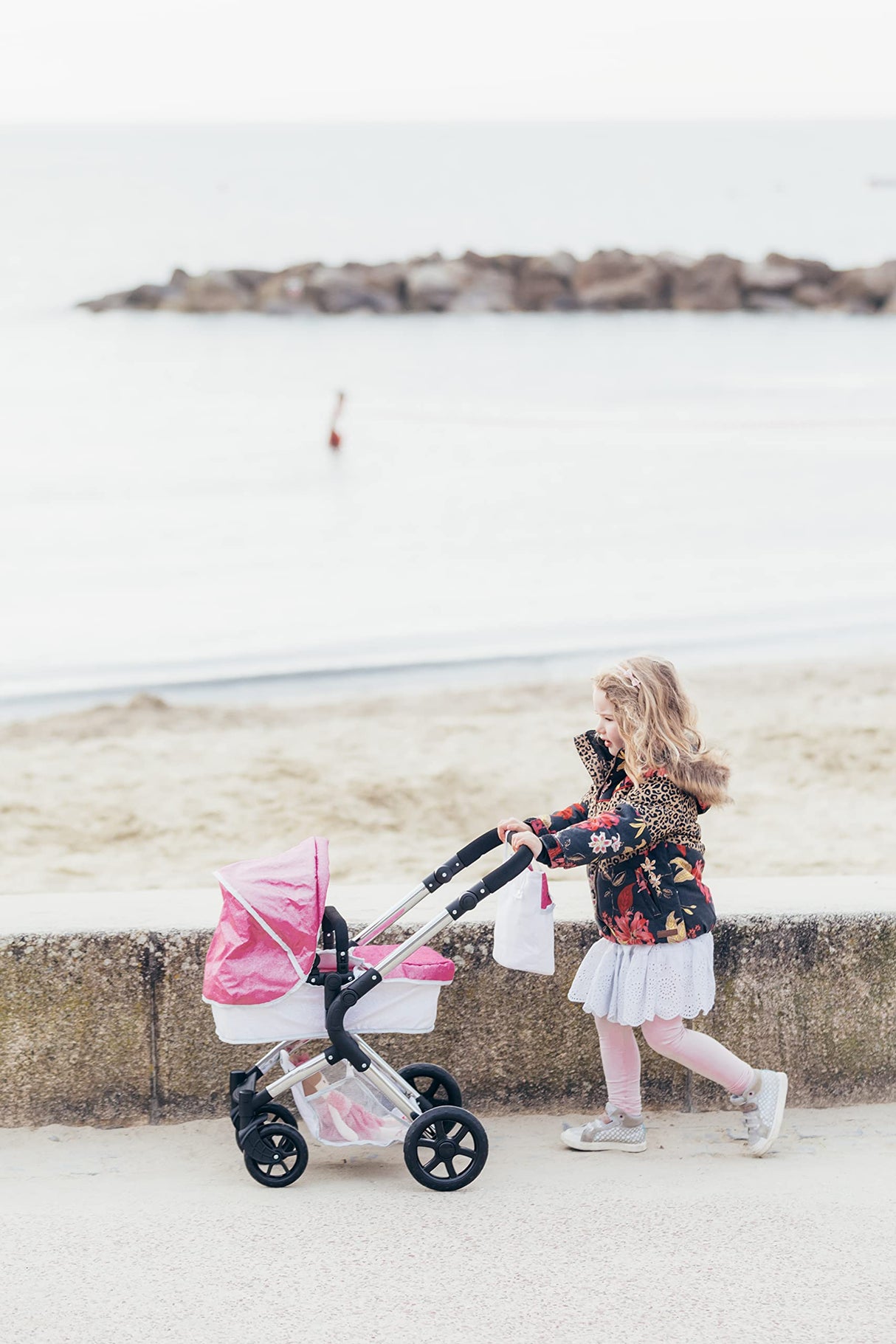 Roma Stephanie Single Dolls Pram - Sparkle 3-9 Years