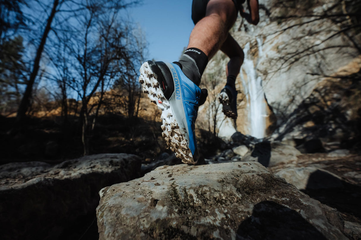 Salomon Speedcross, Zapatillas de Trail Running Hombre, Lapis Blue Black White, 45 1/3 EU