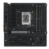 ASUS TUF GAMING B760M-BTF WIFI - Placa base Intel B760 LGA 1700 mATX (DDR5, PCIe 5.0, PCIe 4.0 M.2, WiFi 6, 2.5Gb LAN, DP, HDMI, USB 3.2 Gen 2 Tipo-C, Thunderbolt 4, conectores ocultos y Aura Sync)