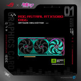 ASUS ROG Astral GeForce RTX 5080 16GB GDDR7 OC Hatsune Miku Edition Edition – Tarjeta gráfica Gaming (PCIe 5.0, HDMI, Display 2.1, 3.8 Slot, 4 Ventiladores axiales, Almohadilla térmica GPU)