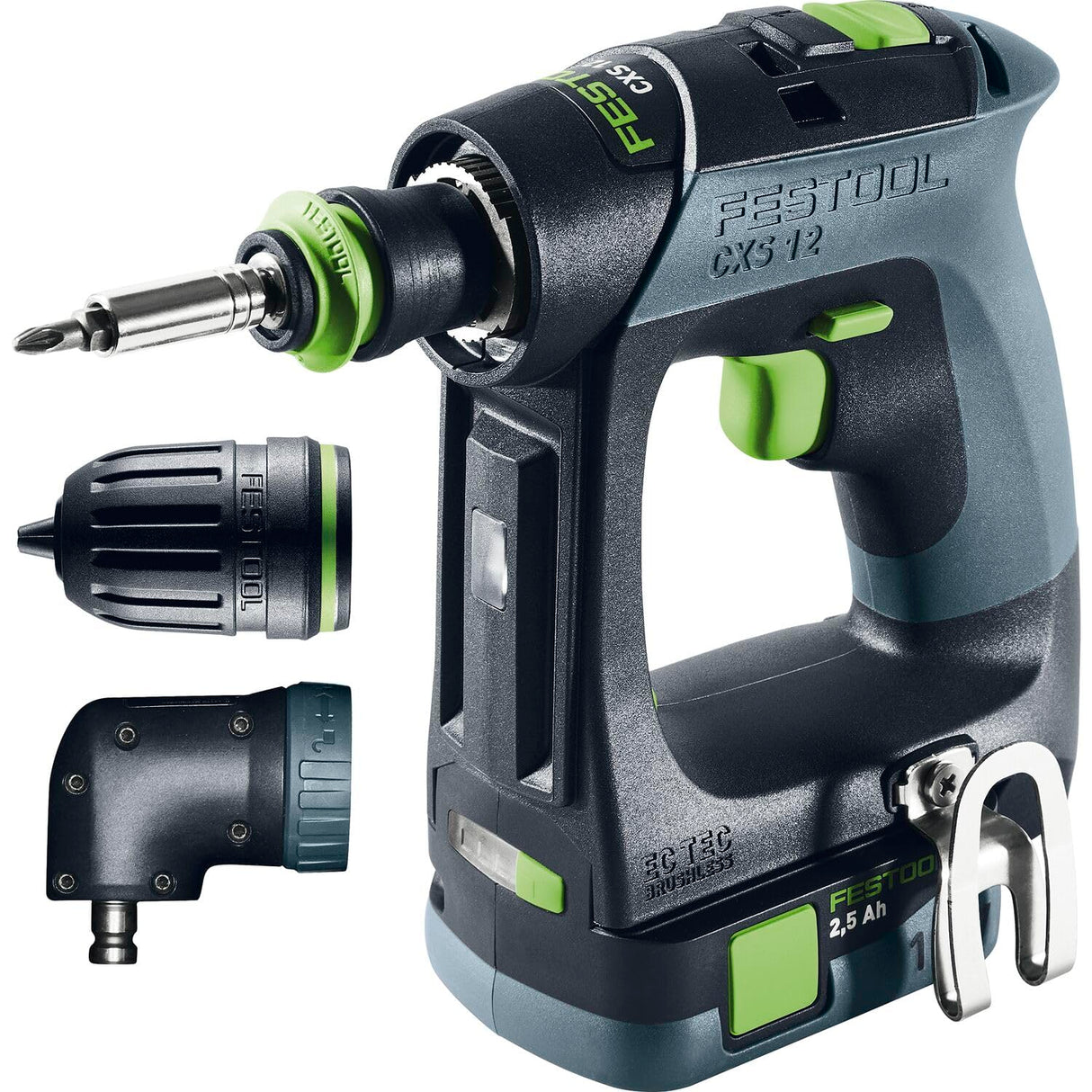 Festool Taladro atornillador a batería CXS 12 2,5-Set
