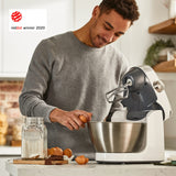 Kenwood Prospero+ KHC29.H0WH - Robot de Cocina Multifunción, Bol 4,3L, Mezclar, Batir y Amasar, Batidora de Vaso de Cristal 1.5L, Procesador de Alimentos 1.4L con Tres Discos y Exprimidor, Blanco