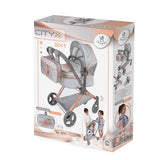 Coche de muñeca 3x1 Plegable - Novedad, para muñecas de hasta 50 cm.