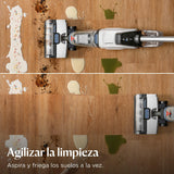Bissell CrossWave Edge, Aspiradora de Agua, Escoba Aspiradora Multi-Superficie con Auto-Limpieza, Aspirador Fregona con Cable ZeroGap, para Suelos Duros y Alfombras, Cable 7.5m, 4088N