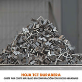 Evolution Power Tools - R355CPS Sierra tronzadora multimaterial, Corta acero dulce, aluminio, plástico, incluso madera con clavos incrustados, 355 mm