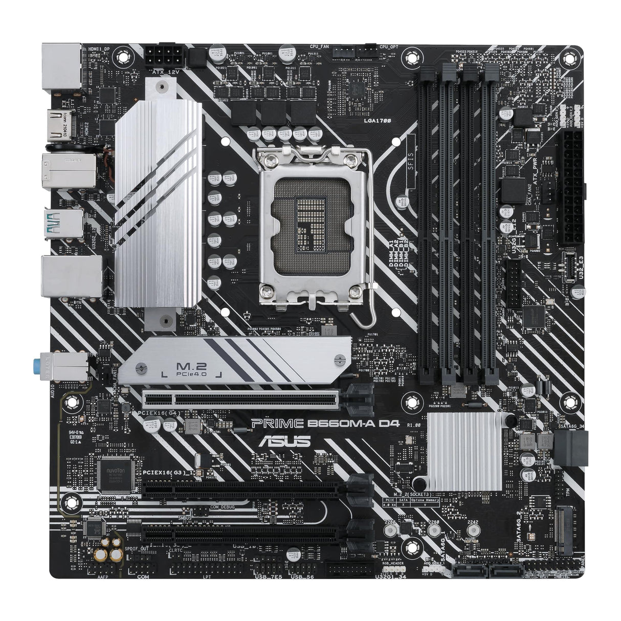 Placa Base Asus Prime B660M-A D4 CSM Intel B660 LGA 1700