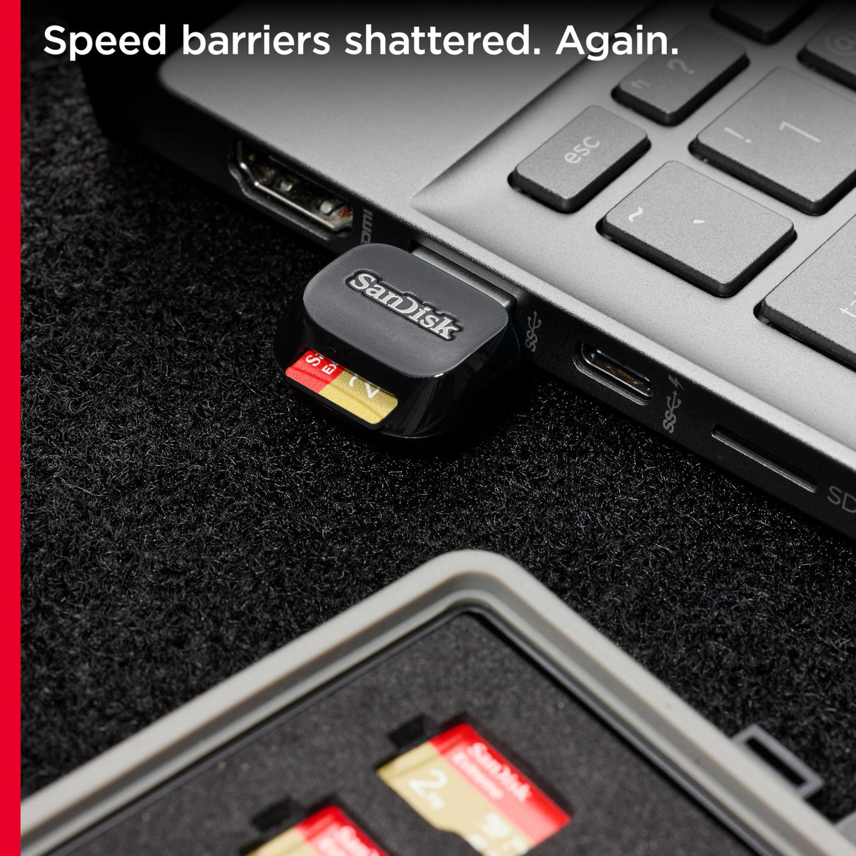SanDisk Extreme Tarjeta Micro SDXC 2TB + SD Adaptador (para Cámaras de acción, Drones, Smartphones, Velocidad hasta 240 MB/s, 4K UHD, RescuePRO Deluxe, UHS-I, U3, V30)