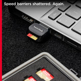 SanDisk Extreme Tarjeta Micro SDXC 2TB + SD Adaptador (para Cámaras de acción, Drones, Smartphones, Velocidad hasta 240 MB/s, 4K UHD, RescuePRO Deluxe, UHS-I, U3, V30)