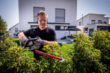 Metabo Cortasetos a Batería HS 18 LTX 55V - Poderoso y Silencioso - 18V, Cuchillas Láser - Sin Batería o Cargador Incluidos