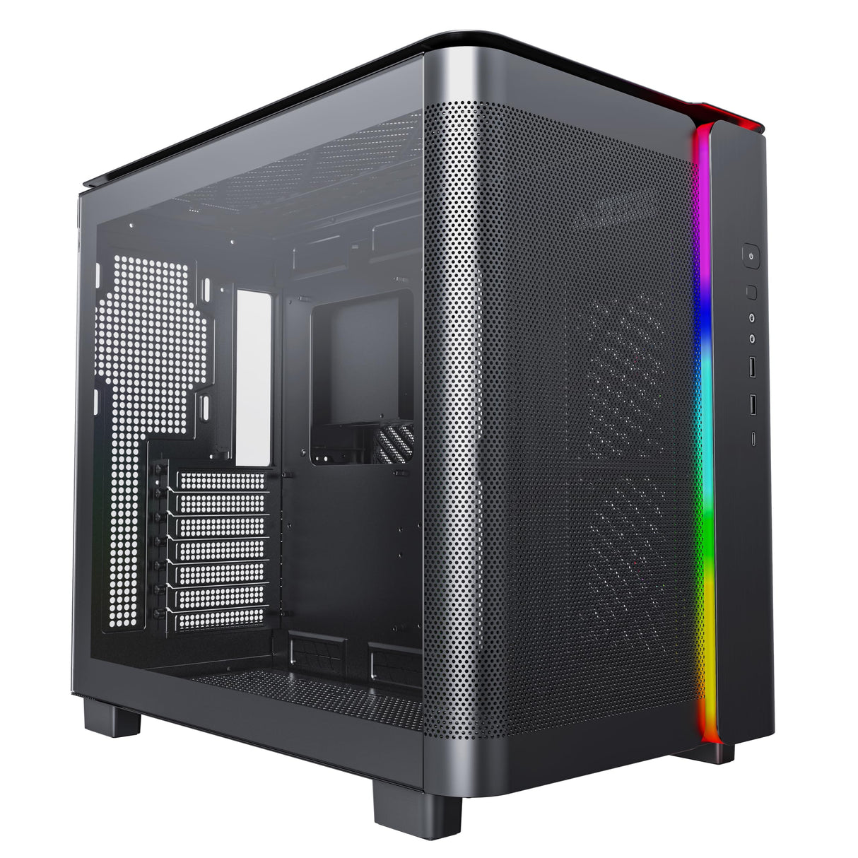 Montech KING 95 Midi-Tower, Tempered Glass, ARGB - schwarz