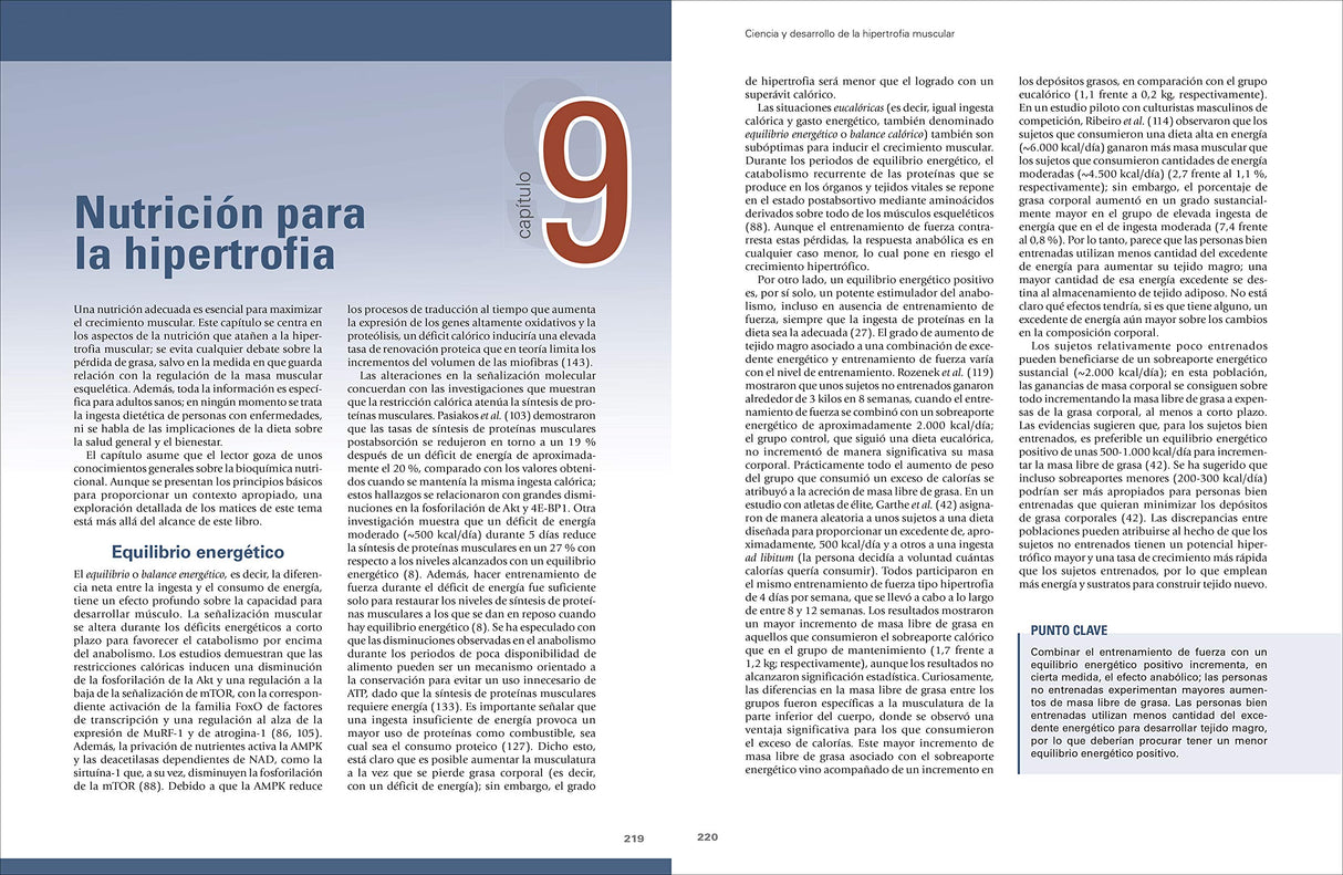 Ciencia y desarrollo de la hipertrofia muscular. Nueva edición ampliada y actualizada (SIN COLECCION)