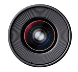 Rokinon 20 mm f/1,8 – 22 Fijo Prime 20 mm Gran Angular, Lente Negro (Modelo‎ RK20MAF-N)