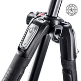 Manfrotto 190X - Kit Trípode, 3 secciones, aluminio, sólo patas